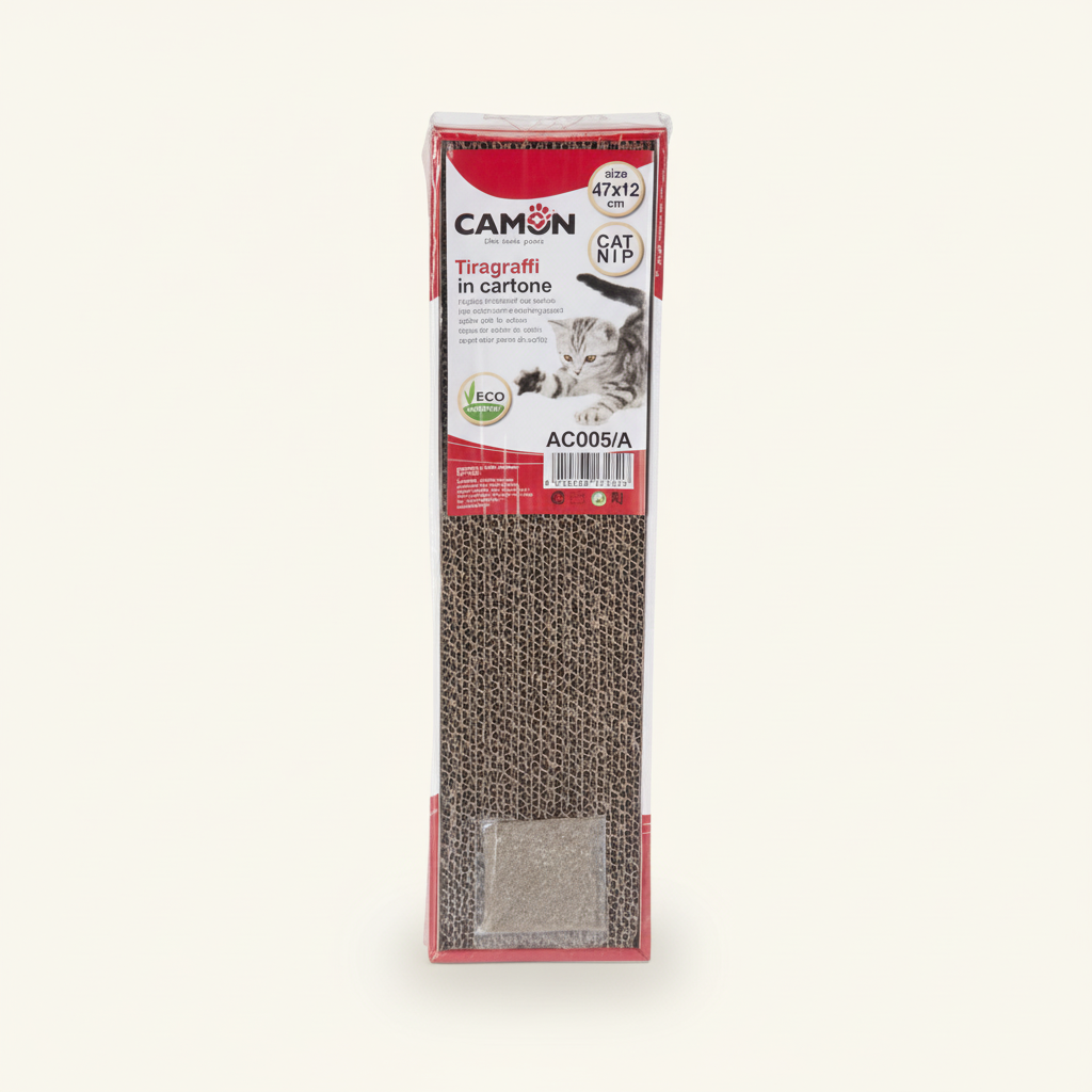 Camon Tiragraffi in cartone con erba gatta