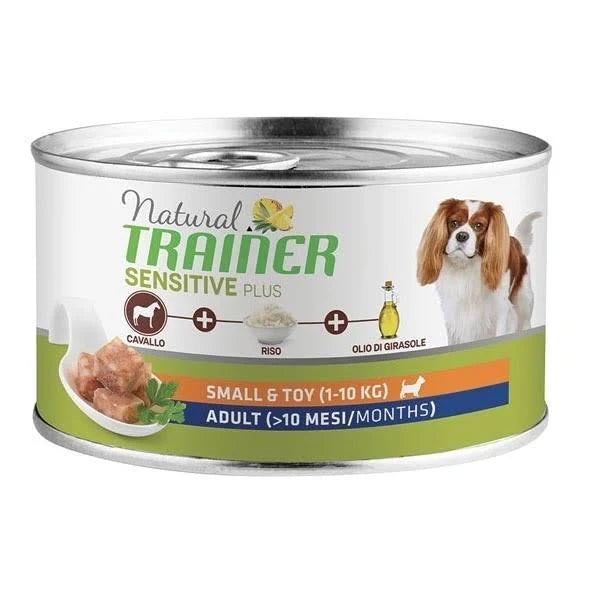 Natural Trainer cibo umido cane SENSITIVE plus CAVALLO 150g