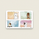 Tappetino Sottociotola Acquerello 43x28 CM