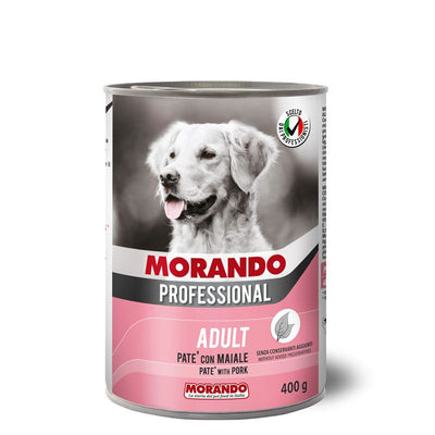 Morando Professional Cibo umido cane PATè CON MAIALE 400g