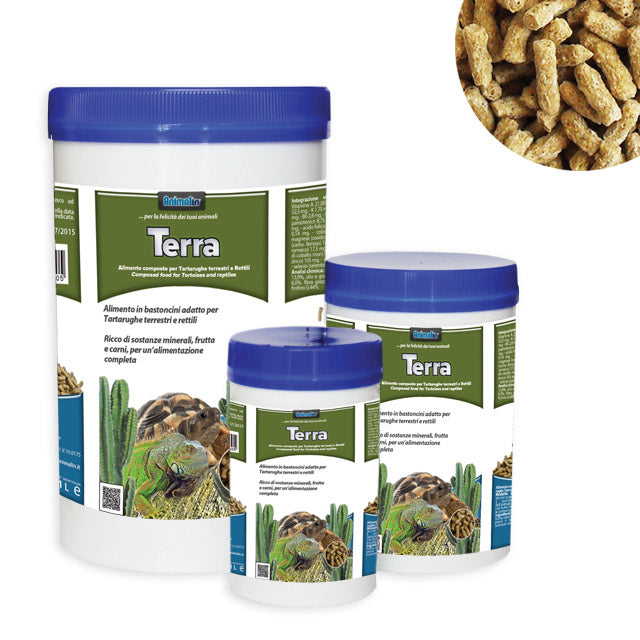 AnimalIn Mangime per tartarughe di terra e rettili 70 Gr