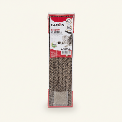 Camon Tiragraffi in cartone con erba gatta