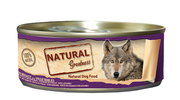 Natural Greatness cibo umido FILETTO DI POLLO E VERDURE 156g
