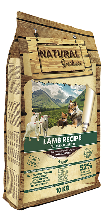 Natural Greaatness All Age - All Breed Lamb Recipe