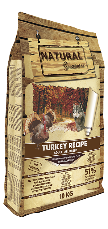 Natural Greatness Adult - All Breed Turkey Recipe