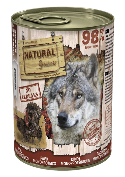Natural Greatness cibo umido TACCHINO MONOPROTEICO
