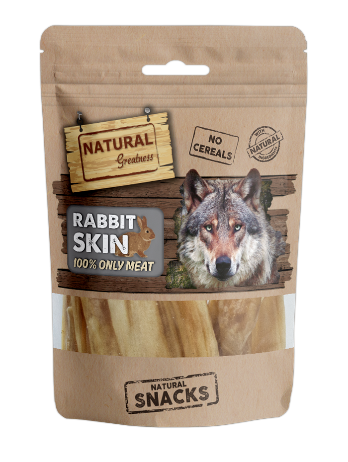Natural Greatness Snack cane PELLE DI CONIGLIO