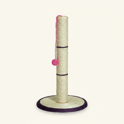Camon Tiragraffi a colonna in sisal con piccola pallina