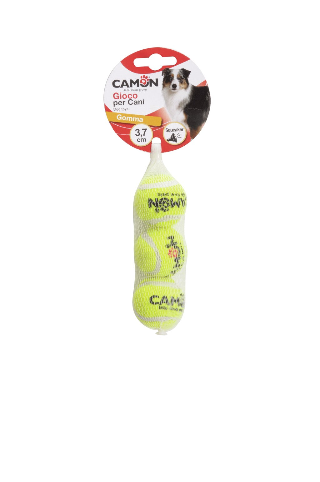 Camon Palla da Tennis con Squeaker 3 PZ