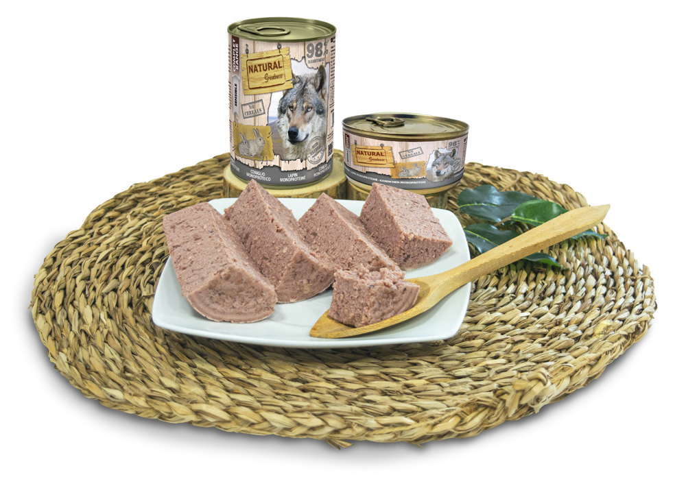 Natural Greatness cibo umido MONOPROTEICO CONIGLIO