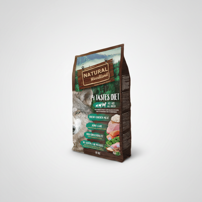 Natural Woodland 4 Tastes Diet All Age All Breed