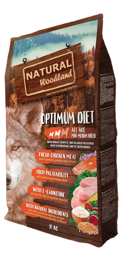 Natural Woodland Optimum Diet All Age Mini - Medium Breed