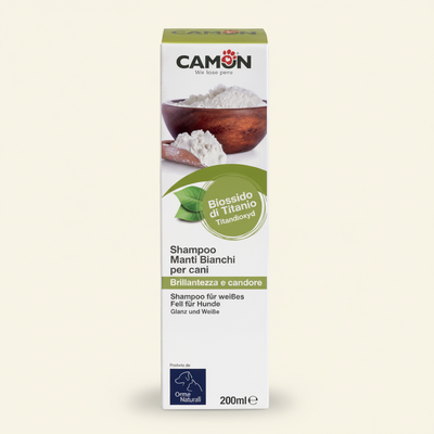 Camon Shampoo Manti Bianchi Per Cani e Gatti 200 ML