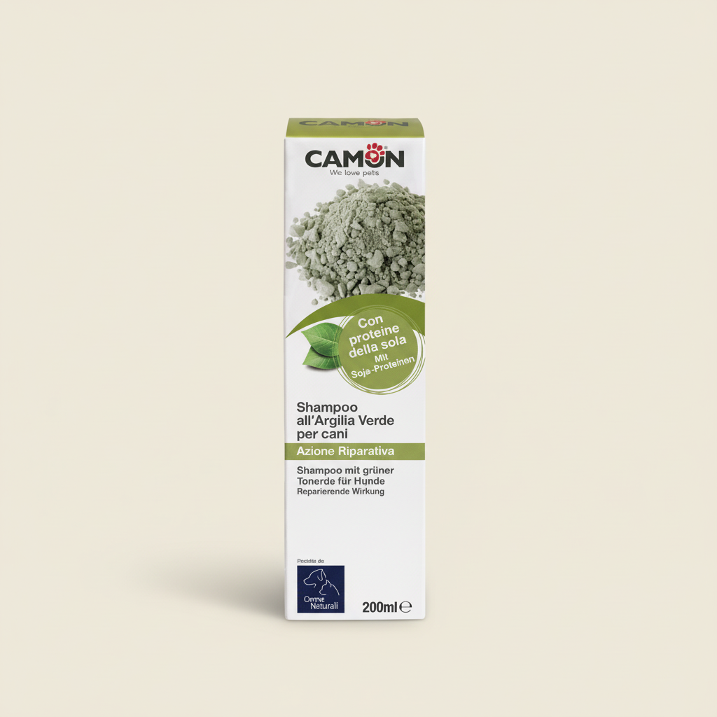 Camon Shampoo All'Argilla Verde Per Cani e Gatti 200 ML