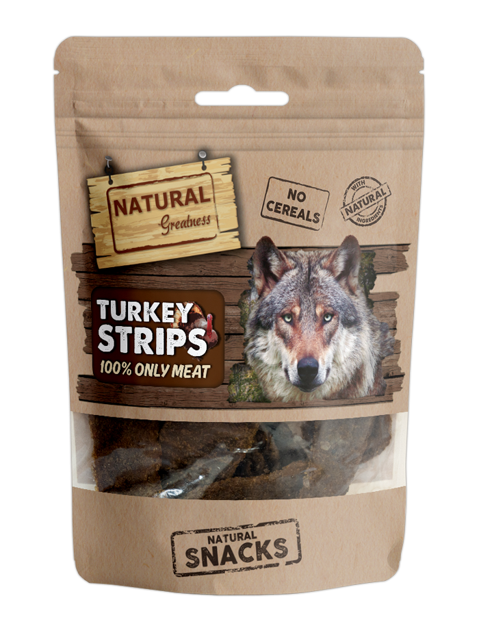 Natural Greatness Snack Barrette di Tacchino gr 70