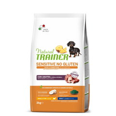 Natural Trainer Sensitive NoGluten Small-Toy Adult Anatra 2 Kg