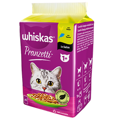 Whiskas Pranzetti Mari e Monti 6x50g