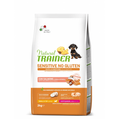 Natural Trainer Sensitive NoGluten Small-Toy Puppy Salmone