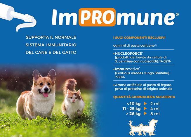IMPROMUNE® PASTA supporto sistema immunitario Cane e Gatto